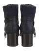 Chanel 2013 Interlocking CC Logo Boots