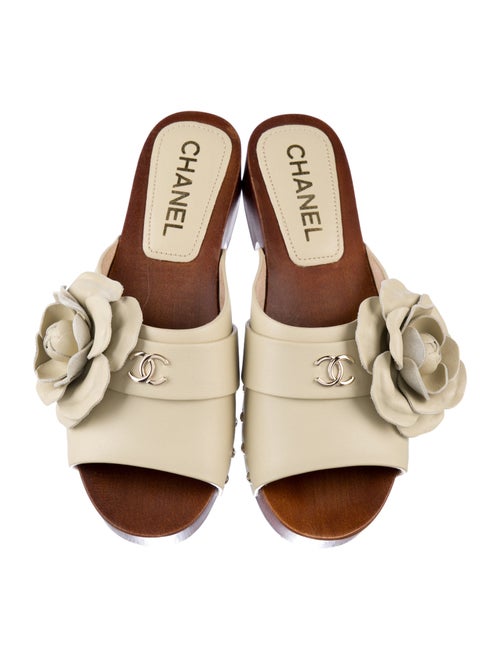 Chanel 2023 Interlocking CC Logo Slides