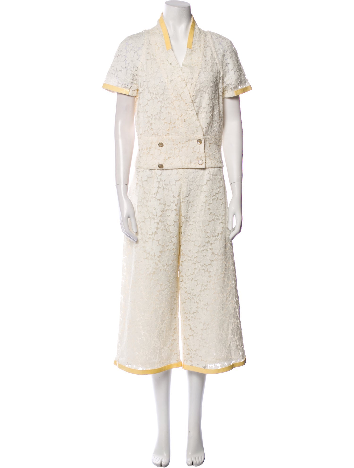 Chanel 2016 Lace Pantsuit