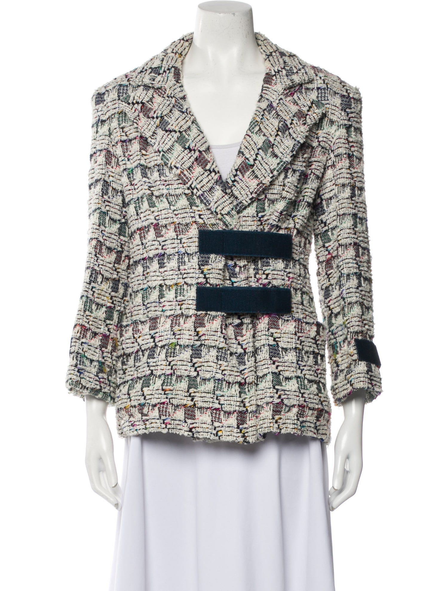 Chanel 2017 Printed Blazer