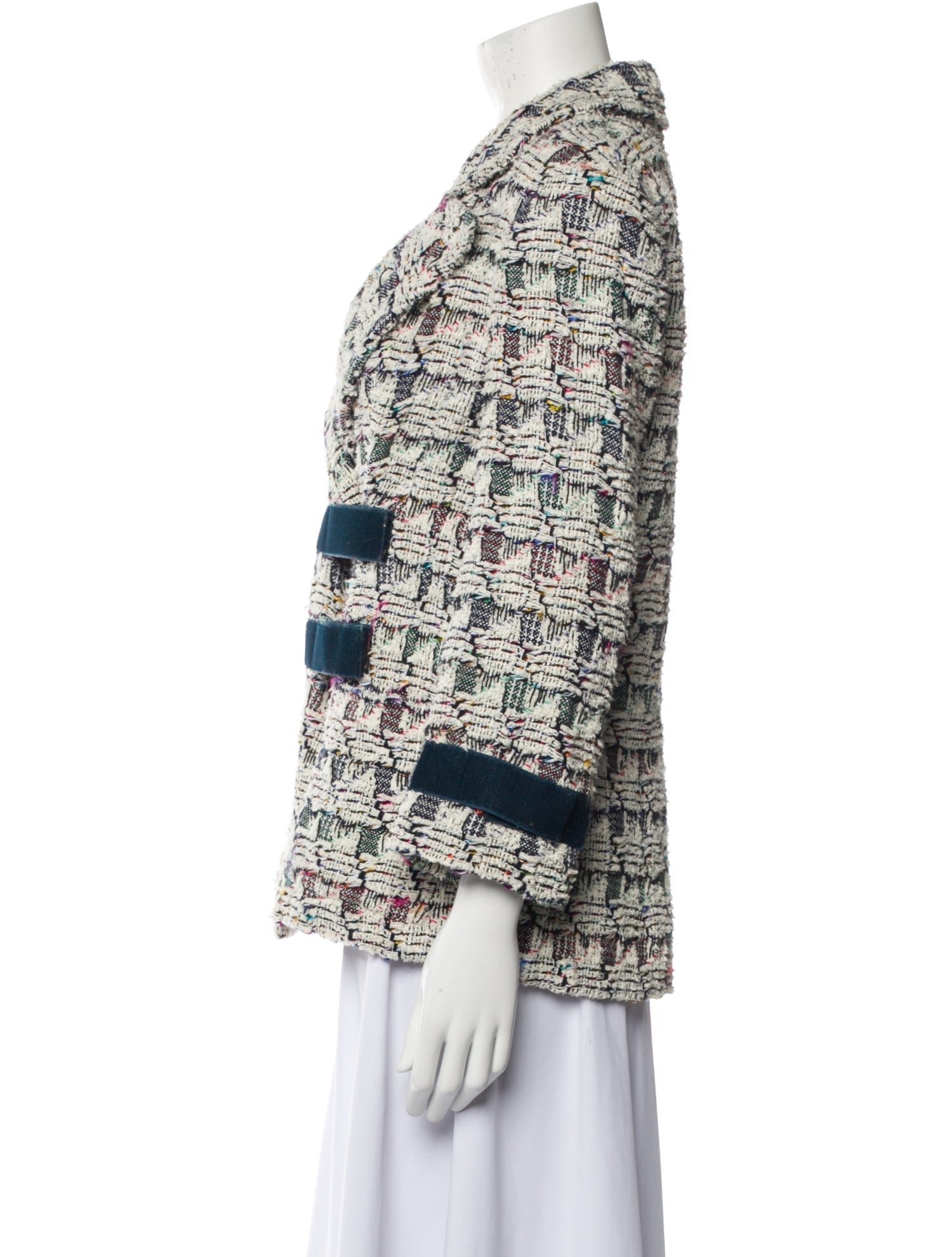 Chanel 2017 Printed Blazer