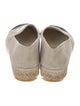Chanel Interlocking CC Logo Sequin Embellishments Espadrilles