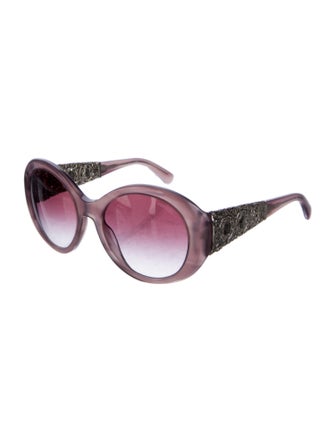 Chanel Interlocking CC Logo Oversize Sunglasses