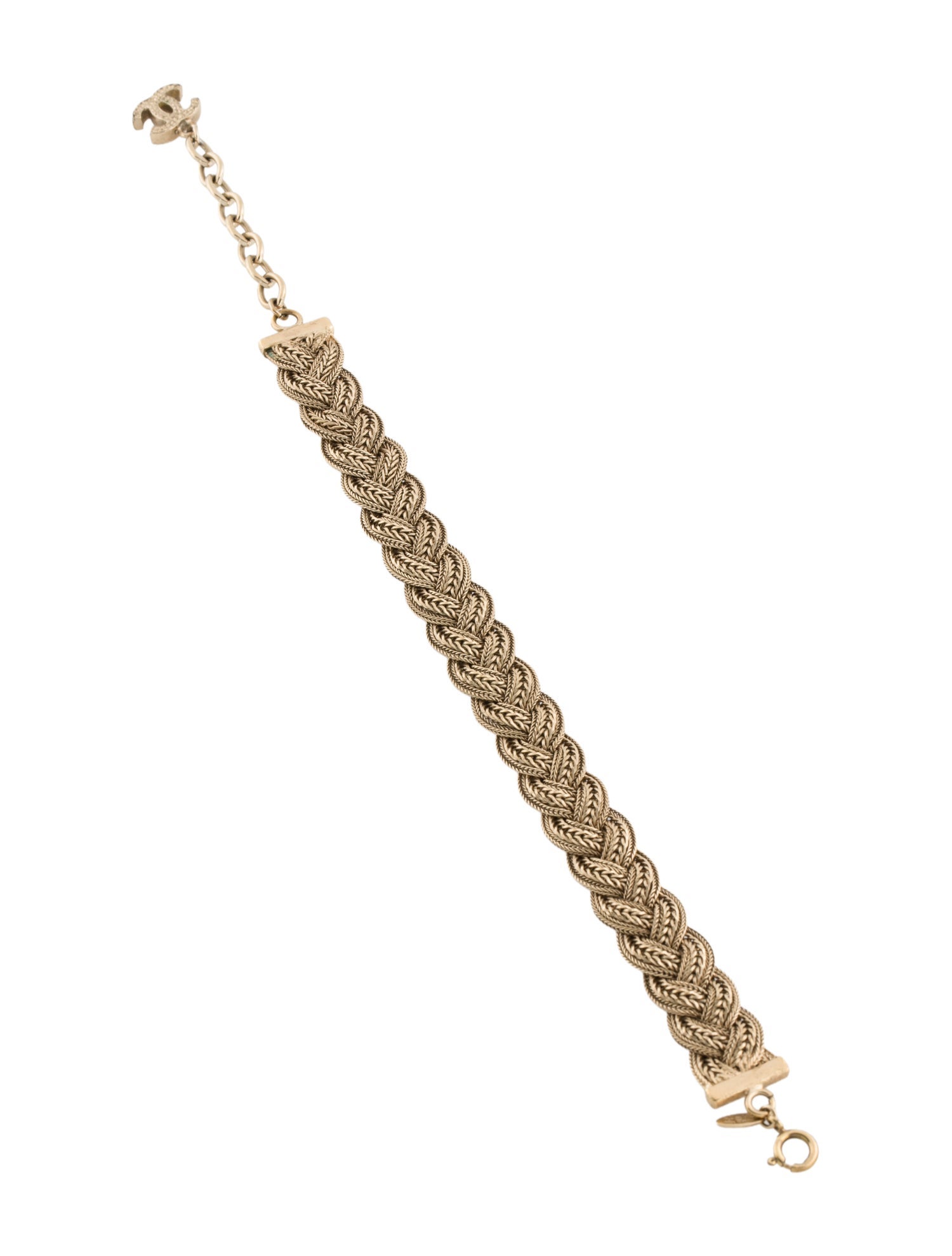 Chanel Braided Link Bracelet