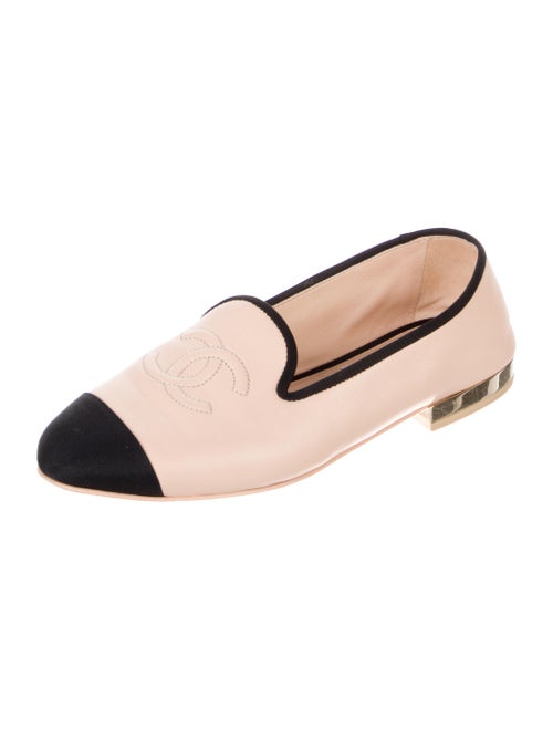 Chanel 2023 Interlocking CC Logo Loafers