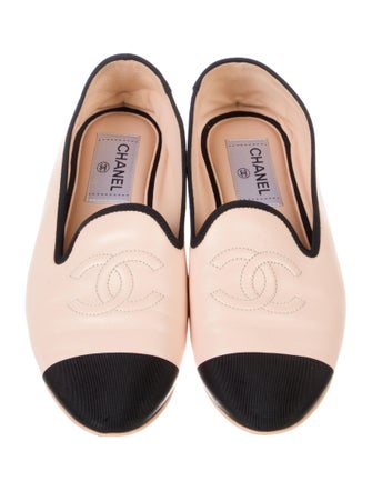 Chanel 2023 Interlocking CC Logo Loafers
