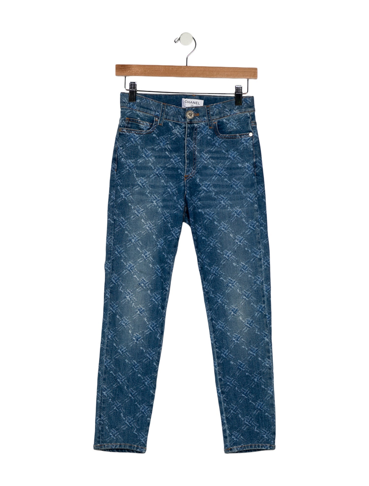 Chanel 2019 Skinny Leg Jeans