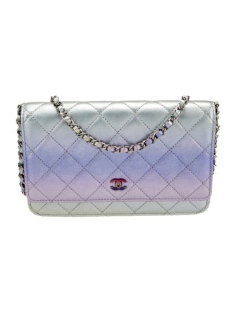 Chanel Gradient Metallic Wallet On Chain
