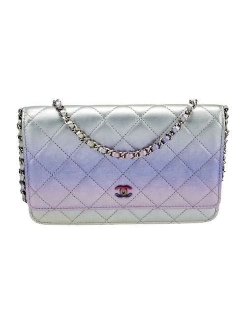 Chanel Gradient Metallic Wallet On Chain