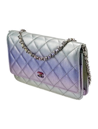 Chanel Gradient Metallic Wallet On Chain