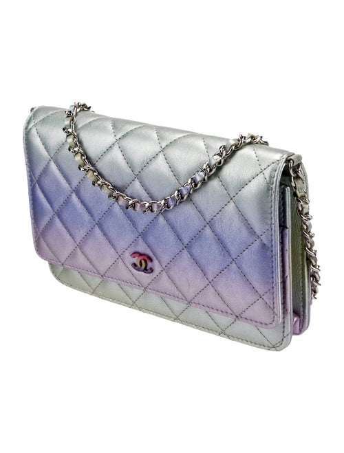 Chanel Gradient Metallic Wallet On Chain