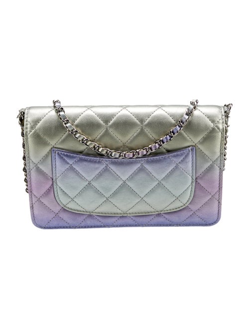 Chanel Gradient Metallic Wallet On Chain