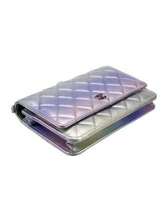 Chanel Gradient Metallic Wallet On Chain