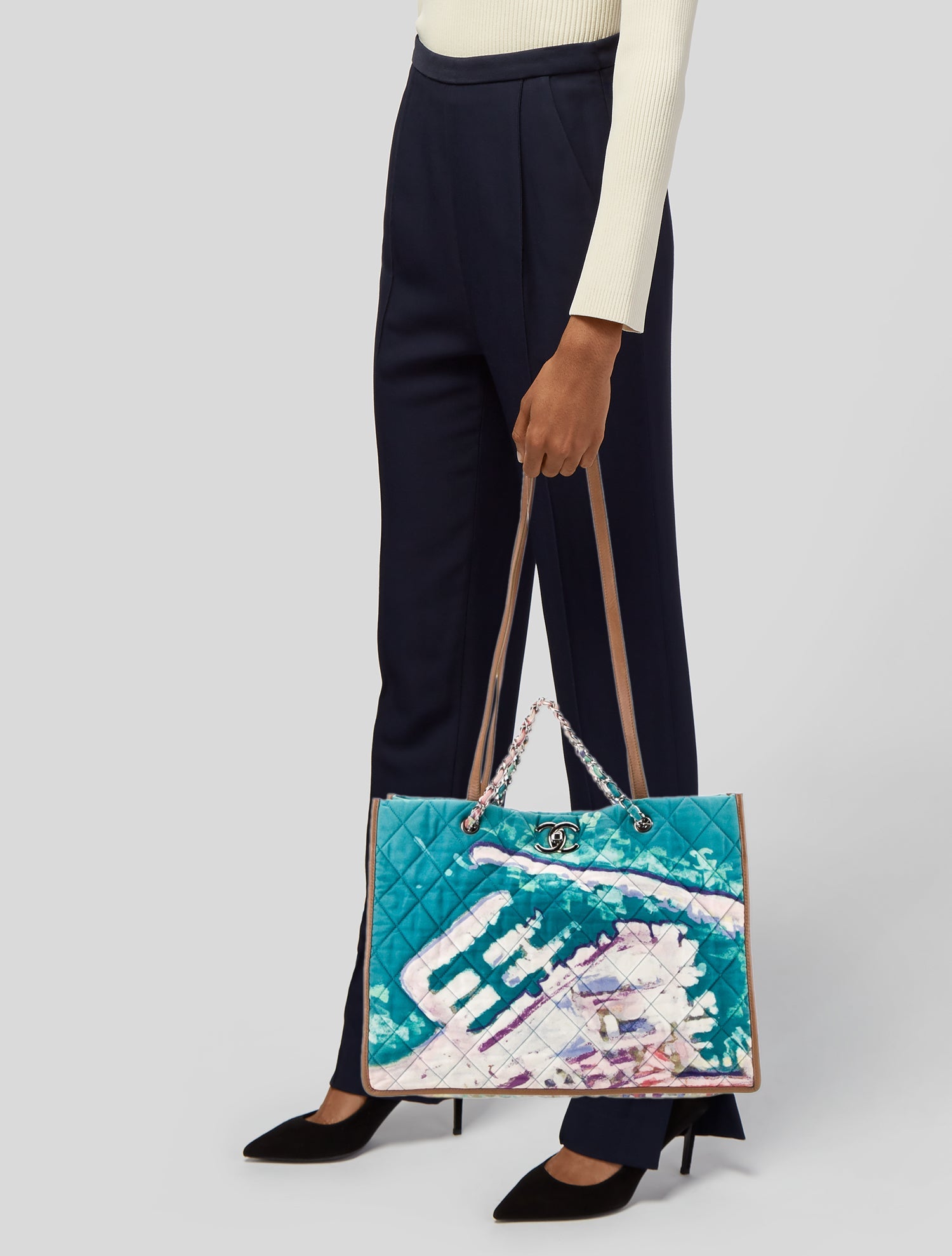 Chanel Large Watercolor Tote