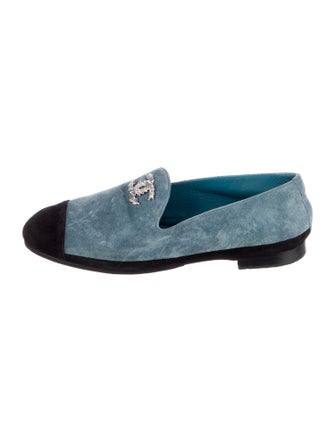 Chanel 2022 Interlocking CC Logo Loafers