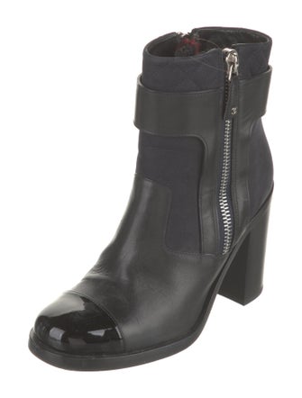 Chanel 2016 Interlocking CC Logo Boots