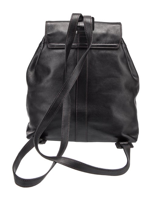 Chanel So Black CC Drawstring Backpack