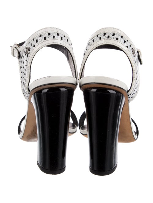 Chanel 2014 Interlocking CC Logo Sandals