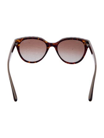 Chanel Interlocking CC Logo Round Sunglasses