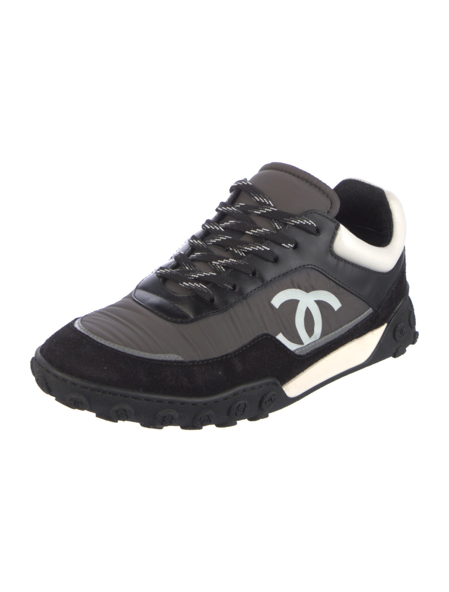 Chanel 2018 Interlocking CC Logo Sneakers