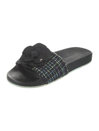 Chanel 2017 Interlocking CC Logo Slides