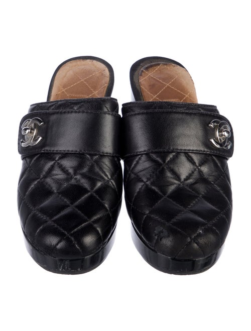 Chanel 2011 Interlocking CC Logo Mules