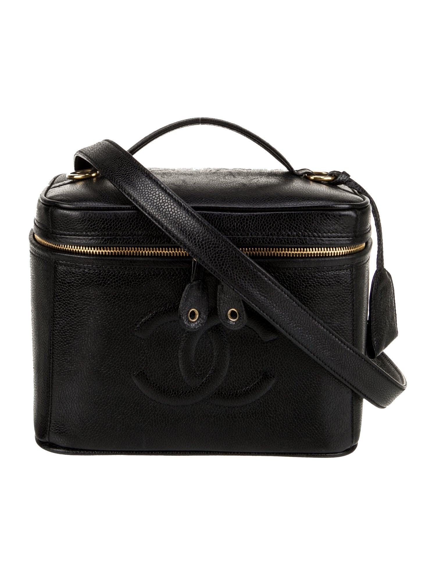 Chanel Large Timeless Vanity Case w/ Strap