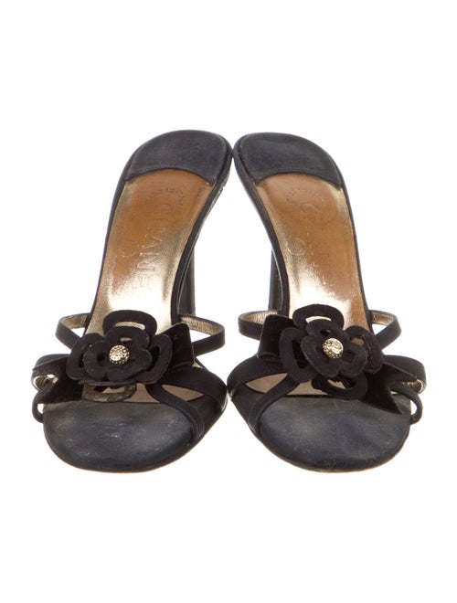 Chanel 2004 Interlocking CC Logo Slides