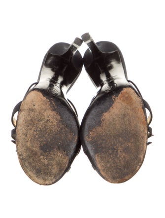 Chanel 2004 Interlocking CC Logo Slides