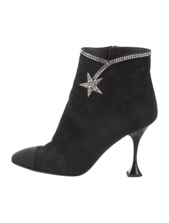 Chanel 2020 Interlocking CC Logo Boots