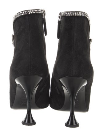 Chanel 2020 Interlocking CC Logo Boots