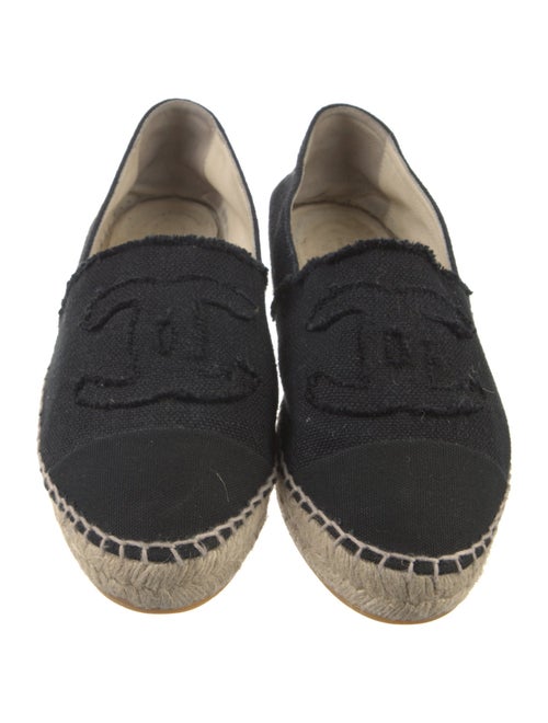 Chanel 2015 Interlocking CC Logo Espadrilles