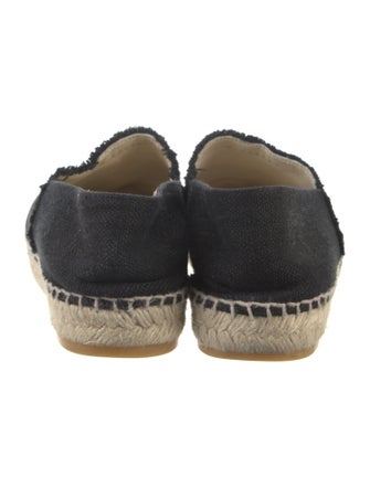 Chanel 2015 Interlocking CC Logo Espadrilles