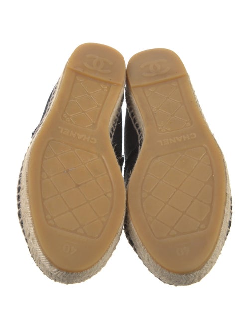 Chanel 2015 Interlocking CC Logo Espadrilles