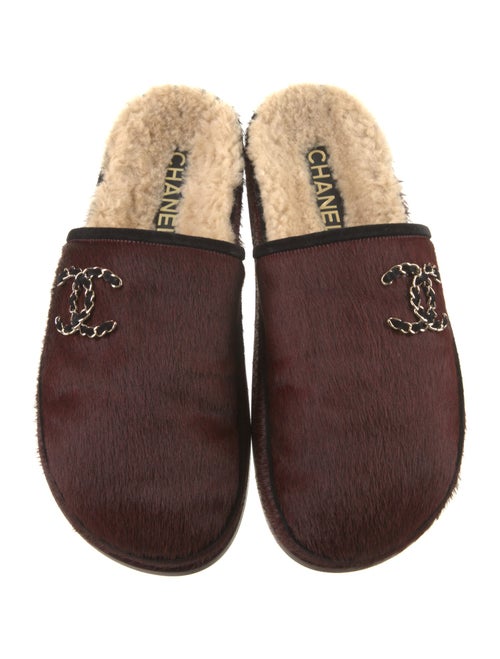 Chanel 2022 Interlocking CC Logo Mules