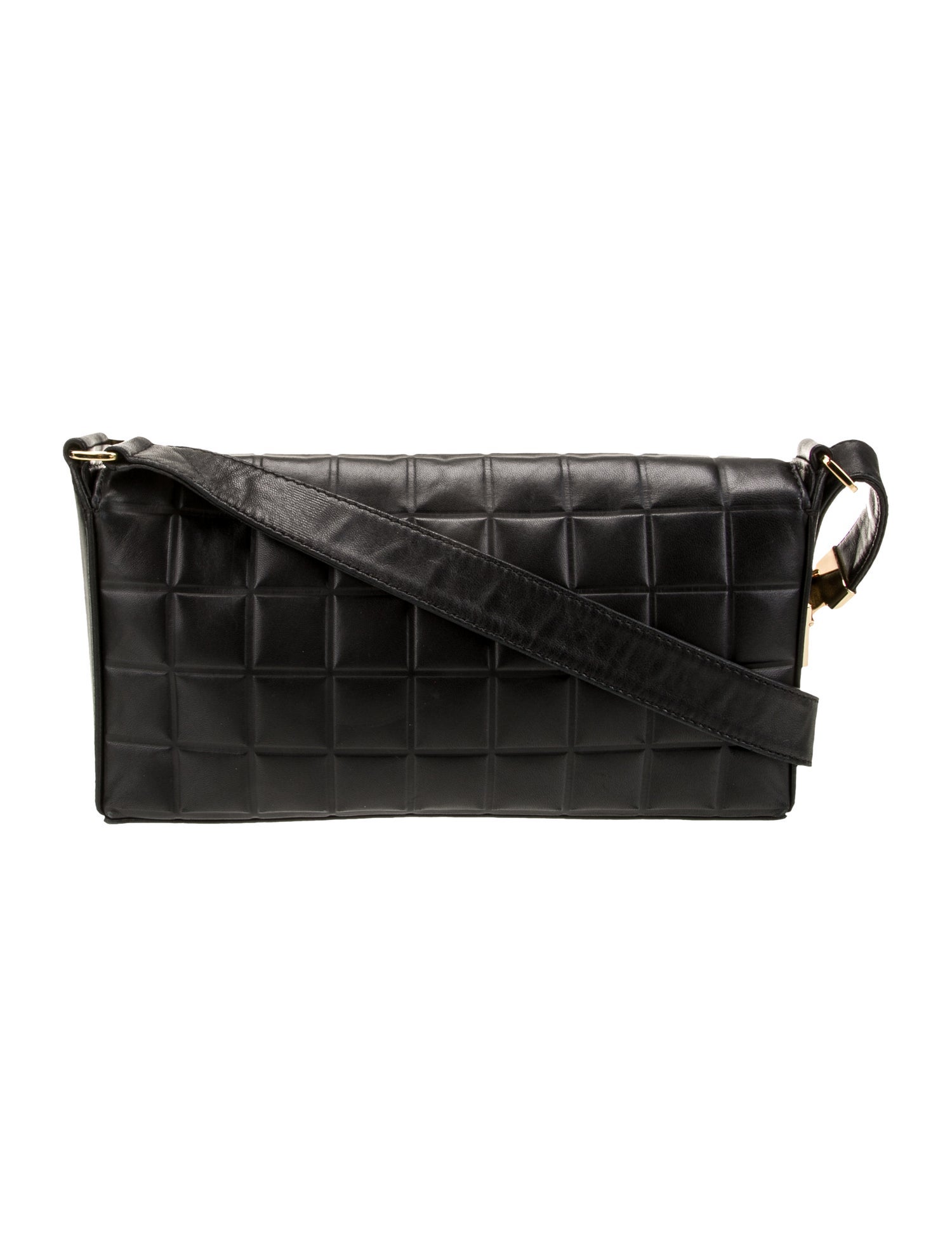 Chanel Chocolate Bar CC Flap Bag - Black Shoulder Bags, Handbags