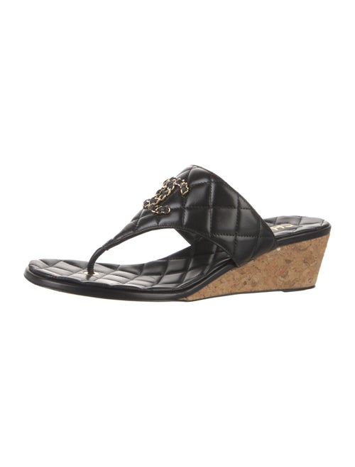 Chanel 2023 Interlocking CC Logo Slides