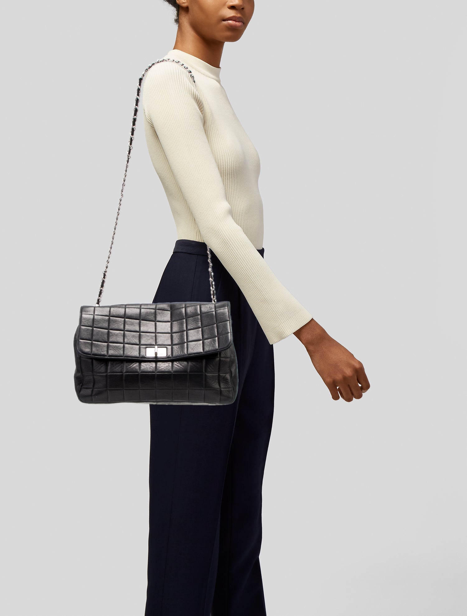 Chanel Square Quilt Reissue Multi-Pocket Flap Bag