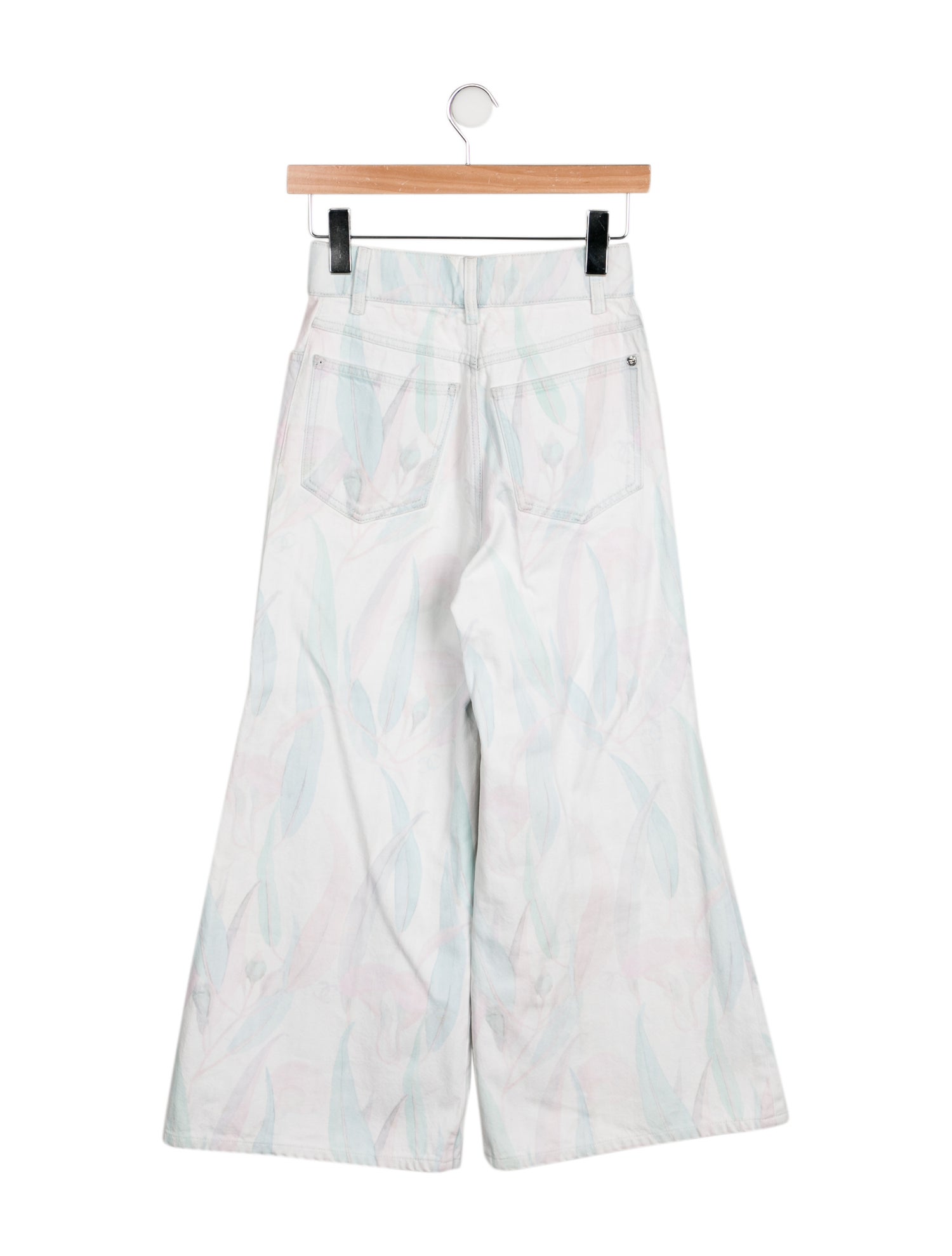 Chanel 2020 Wide Leg Jeans