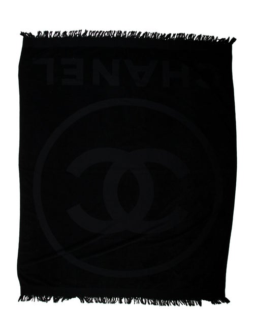 Chanel 3-Piece CC Terrycloth Beach Set