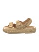 Chanel Interlocking CC Logo Espadrilles
