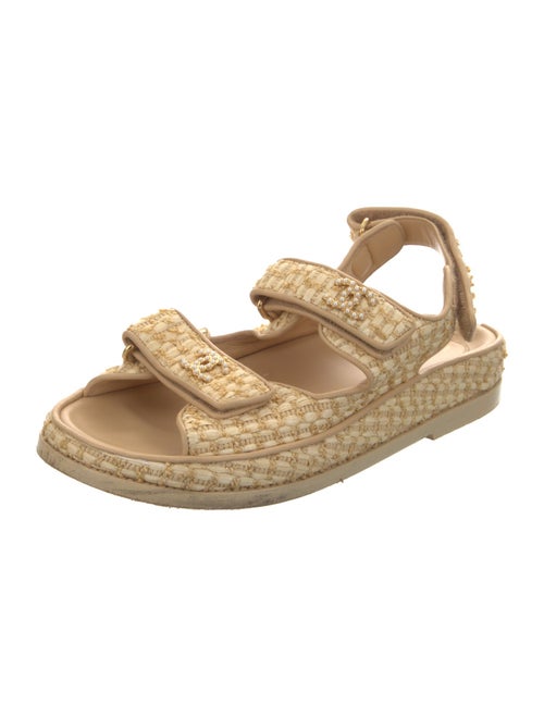Chanel Interlocking CC Logo Espadrilles