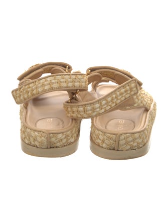 Chanel Interlocking CC Logo Espadrilles