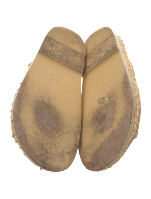 Chanel Interlocking CC Logo Espadrilles