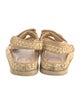 Chanel Interlocking CC Logo Jute Espadrilles