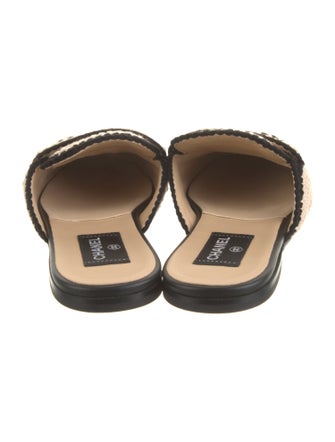 Chanel 2023 Interlocking CC Logo Mules