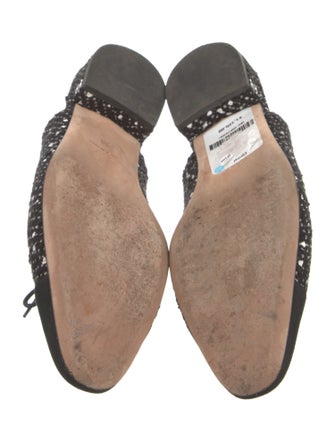 Chanel 2023 Interlocking CC Logo Slingback Flats