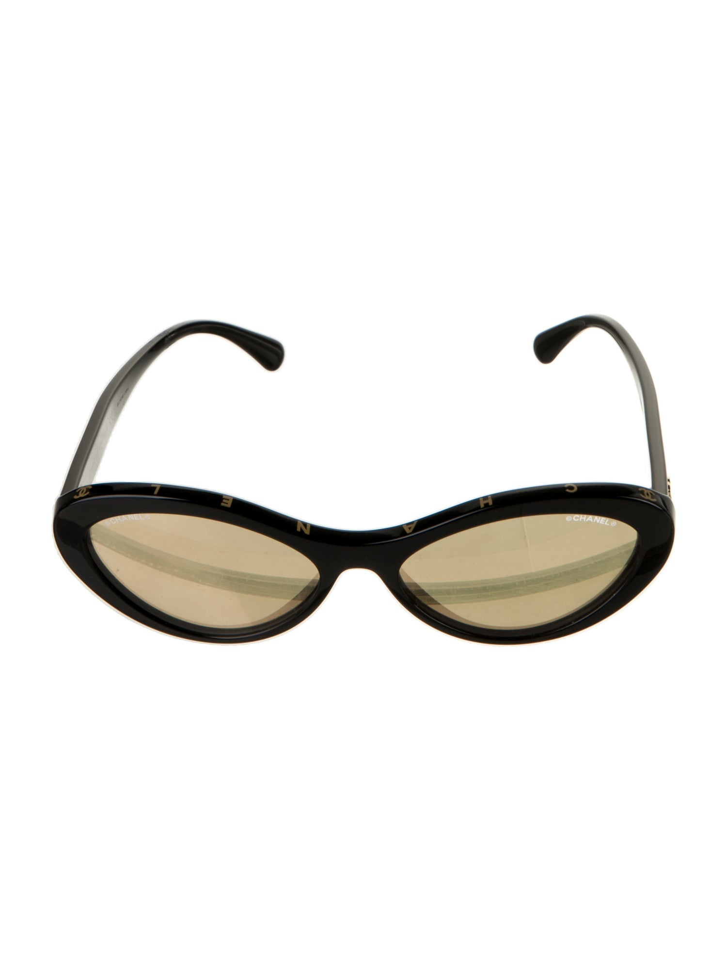 Chanel Interlocking CC Logo Cat-Eye Sunglasses