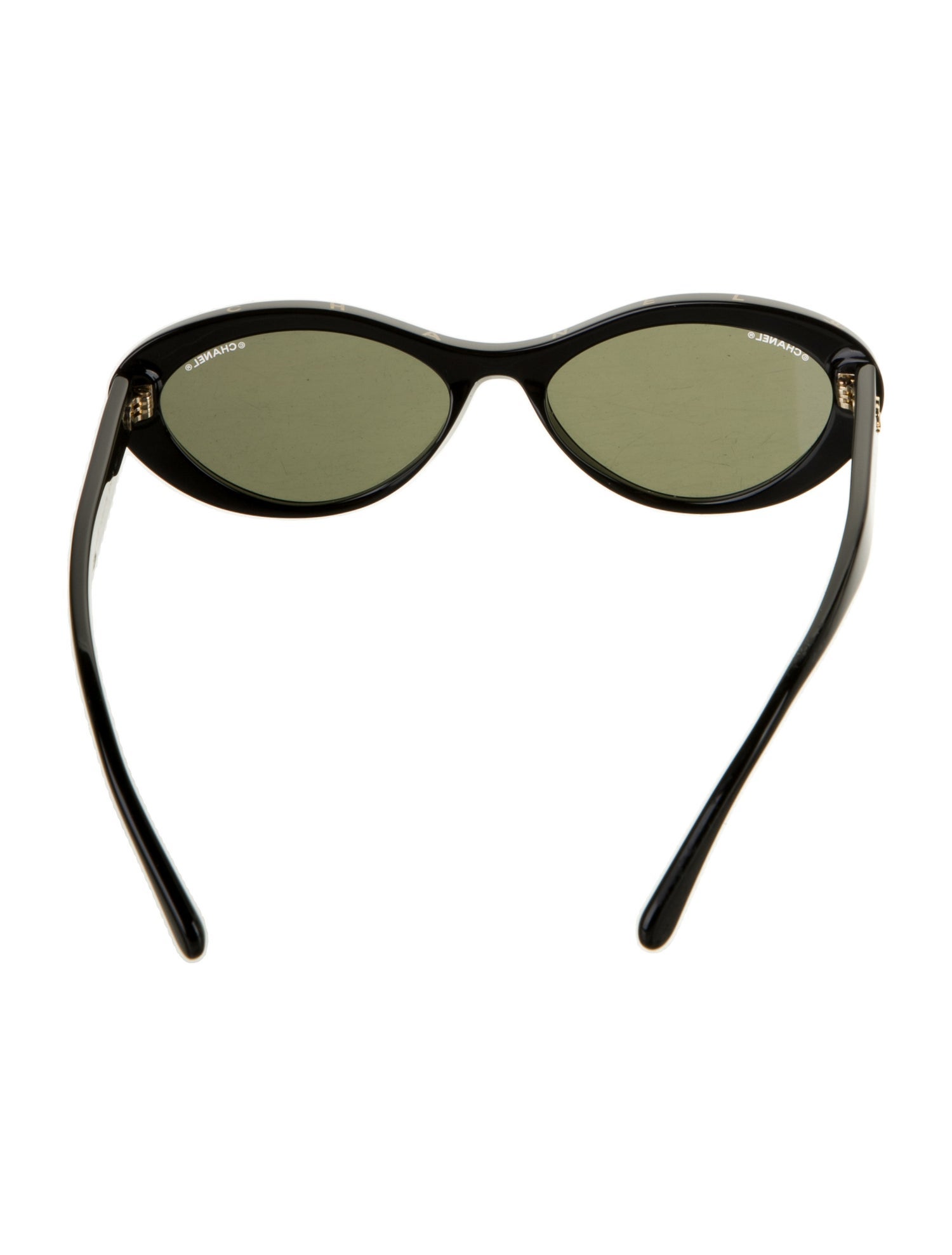 Chanel Interlocking CC Logo Cat-Eye Sunglasses