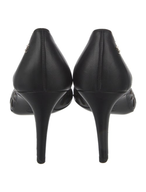 Chanel Interlocking CC Logo Mesh Pumps